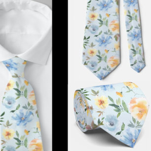 Cravate pour homme Nœud papillon floral pour mar