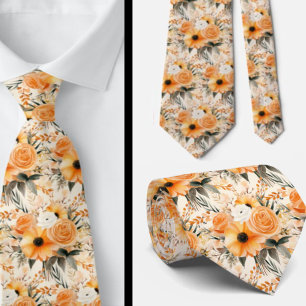 Cravate pour homme Nœud papillon floral pour mar