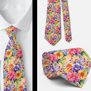 Cravate pour homme   Nœud papillon floral pour mar
