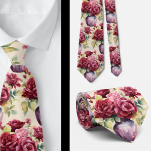 Cravate pour homme   Nœud papillon floral pour mar