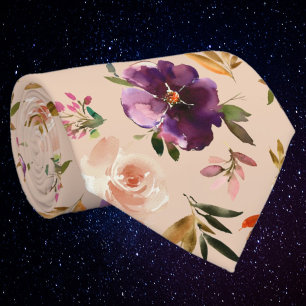 Cravate pour homme Nœud papillon floral pour mar