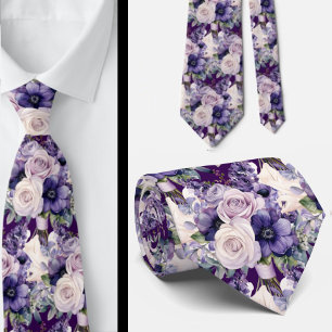 Cravate pour homme Nœud papillon floral pour mar
