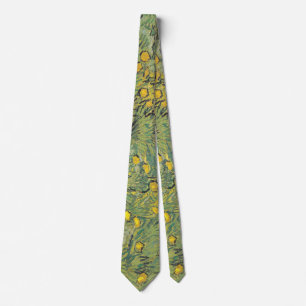 Cravate Pré jaune de Van Gogh - Art floral classique
