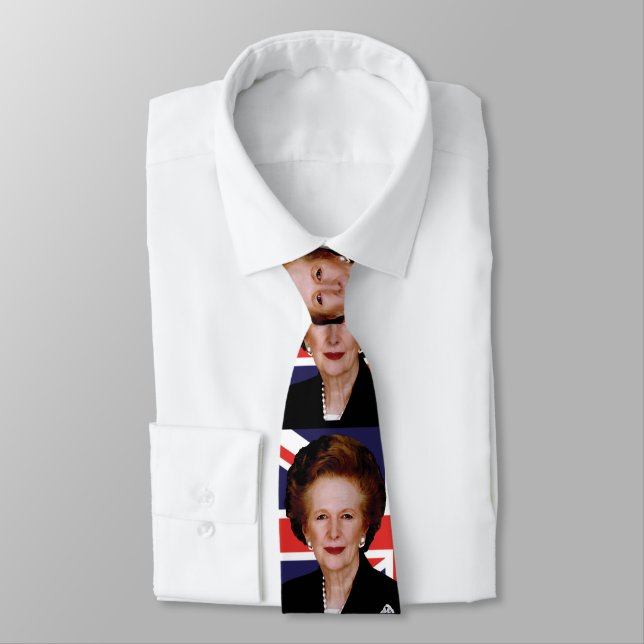 Cravate Premier ministre Margaret Thatcher (Attaché)