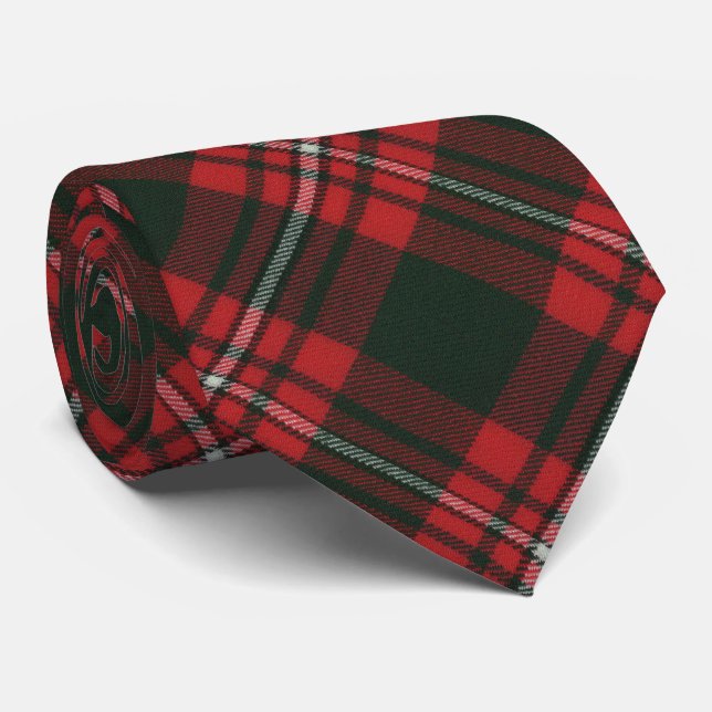 Cravate Princesse Margaret Rose Tartan écossais moderne (Roulé)