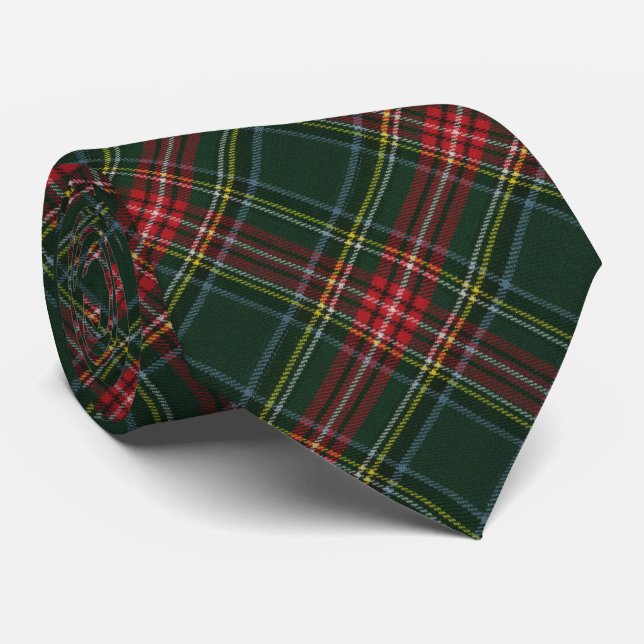 Cravate Princesse Mary Tartan écossaise (Roulé)
