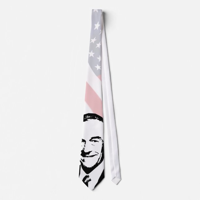Cravate Propagande de Ron Paul (Devant)