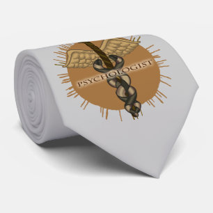 Cravate Psychologue Caduceus