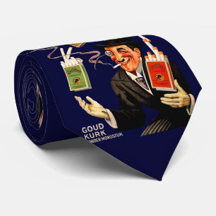 Cravate Publicité pour cigarettes Chief Whip des années 19