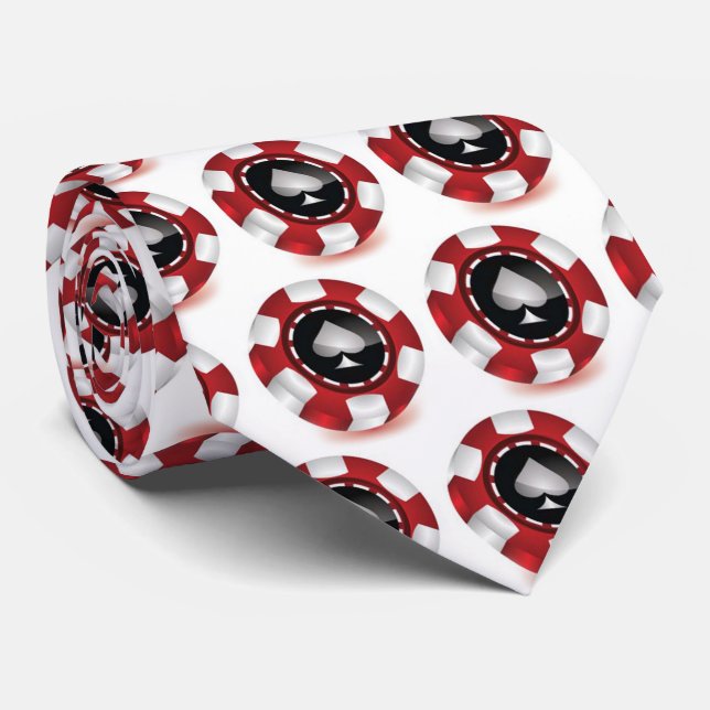 Cravate Puces de casino d'OPUS (Roulé)