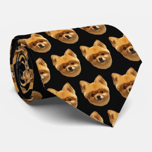 Cravate Puffy Pomeranian