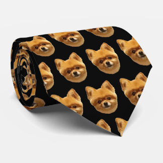 Cravate Puffy Pomeranian