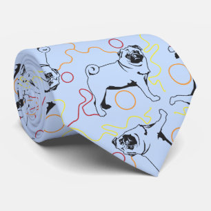 Cravate Pug Joueur