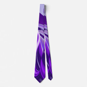 Cravate Purple Dream, Imaginaire Abstrait Rainbow-Art
