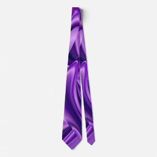 Cravate Purple Dream, Imaginaire Abstrait Rainbow-Art