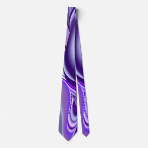 Cravate Purple Dream, Imaginaire Abstrait Rainbow-Art