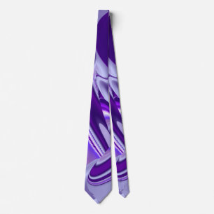Cravate Purple Dream, Imaginaire Abstrait Rainbow-Art