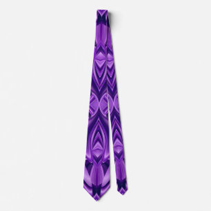Cravate Purple Dream, Imaginaire Abstrait Rainbow-Art