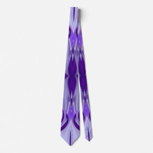 Cravate Purple Dream, Imaginaire Abstrait Rainbow-Art