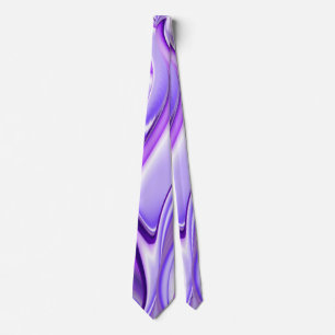 Cravate Purple Dream, Imaginaire Abstrait Rainbow-Art