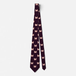 Cravate Purple papillon Travail Professionnel Hommes et Fe