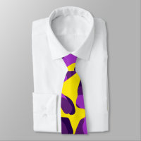 Purple Yellow Camouflage