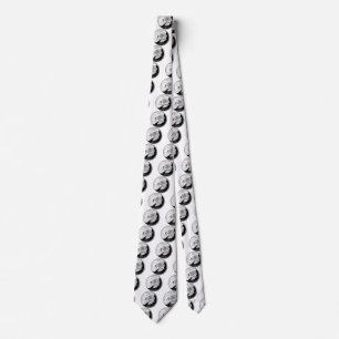 Cravate Quartier d'état de Indiana Reverse Side Faux