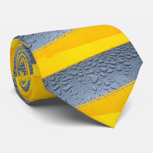 Cravate Raindrops (Stripes) (Roulé)