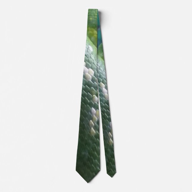 Cravate Rainforest snakeskin (Devant)