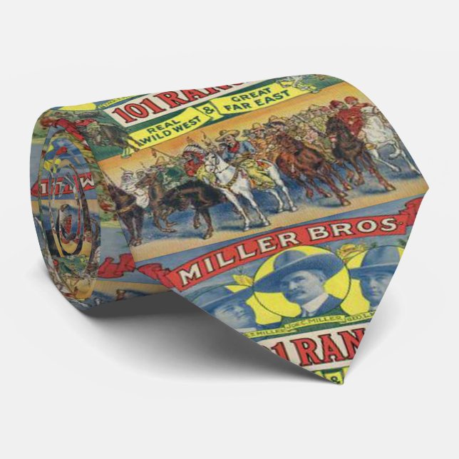 Cravate Ranch occidental du cru 101 (Roulé)