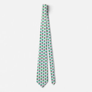 Cravate Rasta Island Colours Tortue tribale Florale