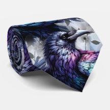 Raven Neck Tie