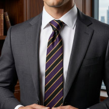 Rayures diagonales violettes et dorées