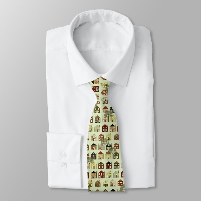 Cravate Real Estate Broker Neck Tie (Attaché)