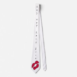 Cravate Red Hot Rock Diva Lips II