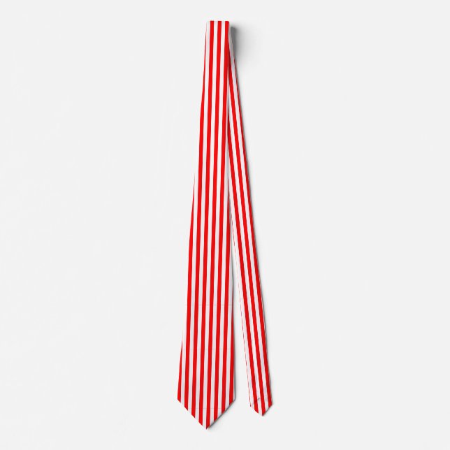 Cravate Red Pinstripe (Devant)