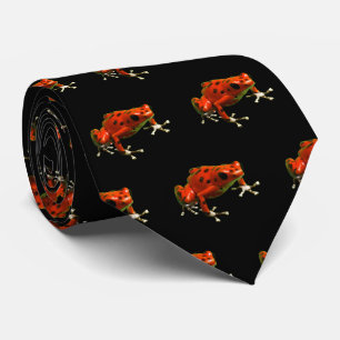 Cravate Red Poison Dart Frog