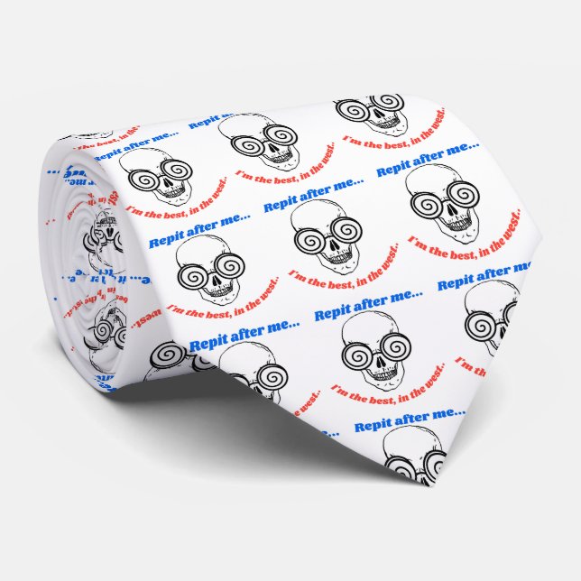 Cravate repérage du crâne après moi (Roulé)