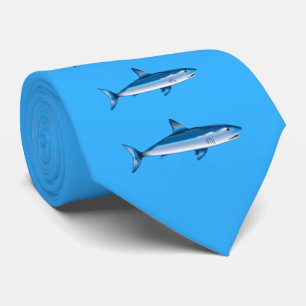 Cravate Requins bleus
