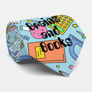 Cravate Retour à l'école. Thème scolaire