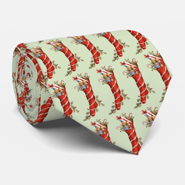 Cravate Réveillon de Noël (Roulé)