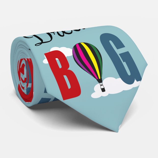 Cravate Rêver grand (Roulé)