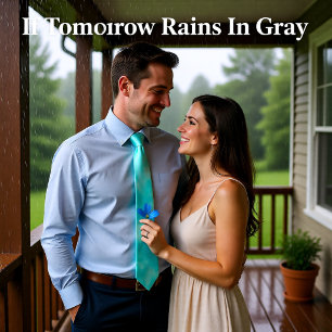 Cravate Rêverie délavée par le ciel