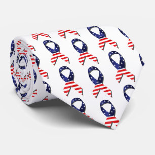 Cravate Ribbon USA