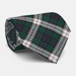 Cravate Robe Black Watch Tartan original moderne