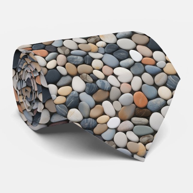 Cravate Roche monogramme Rockhound (Roulé)