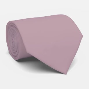 Cravate Rose gris rose pâle uni