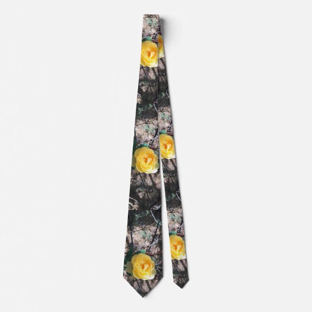 Cravate Rose jaune (Devant)