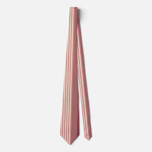 Cravate Rose Poussiéreux Chauds Roses Atténuées Rayures Gr