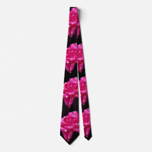 Cravate Rose_Rose_Bonbon, Cravate_Silky_Unisex